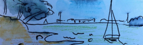Painting & Sketching on Brownsea Island